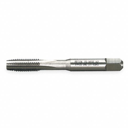 RECOIL Tap: 11.00 mm Thread Lg, 48.00 mm Overall Lg, Plug, Right Hand, 3  Flutes