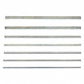 GRAINGER  18-8 Stainless Steel Keystock,Under,36 In L,3/8 x 3/8 WWG700375037536 