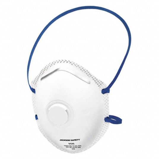 Dual, Non-Adj, Metal Nose Clip, Disposable Respirator - 5WAC7|64240 ...