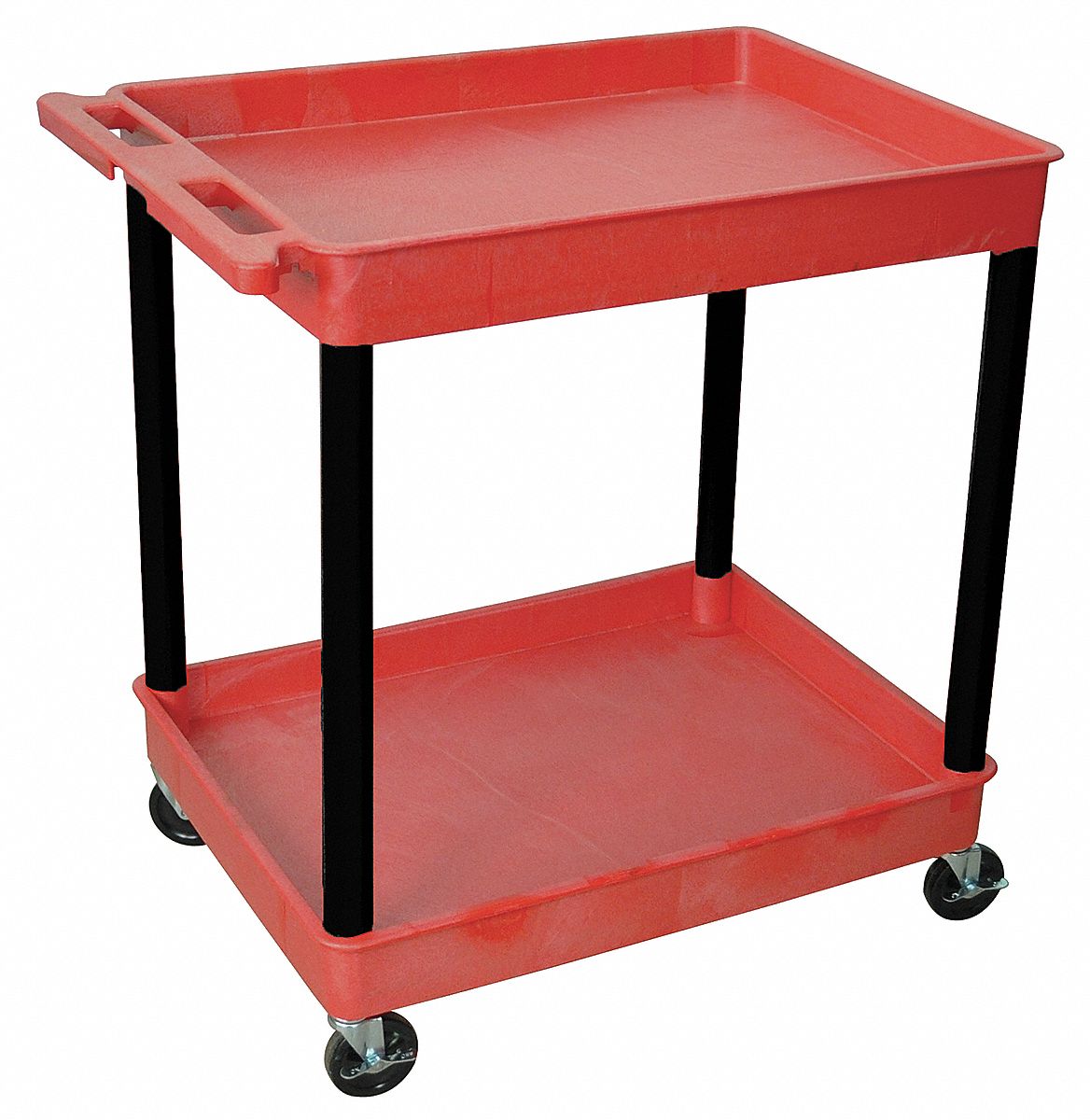 Utility Cart 400 Lb Load Capacity Number Of Shelves 2 32 In X 24 In   5WCV0 AS01