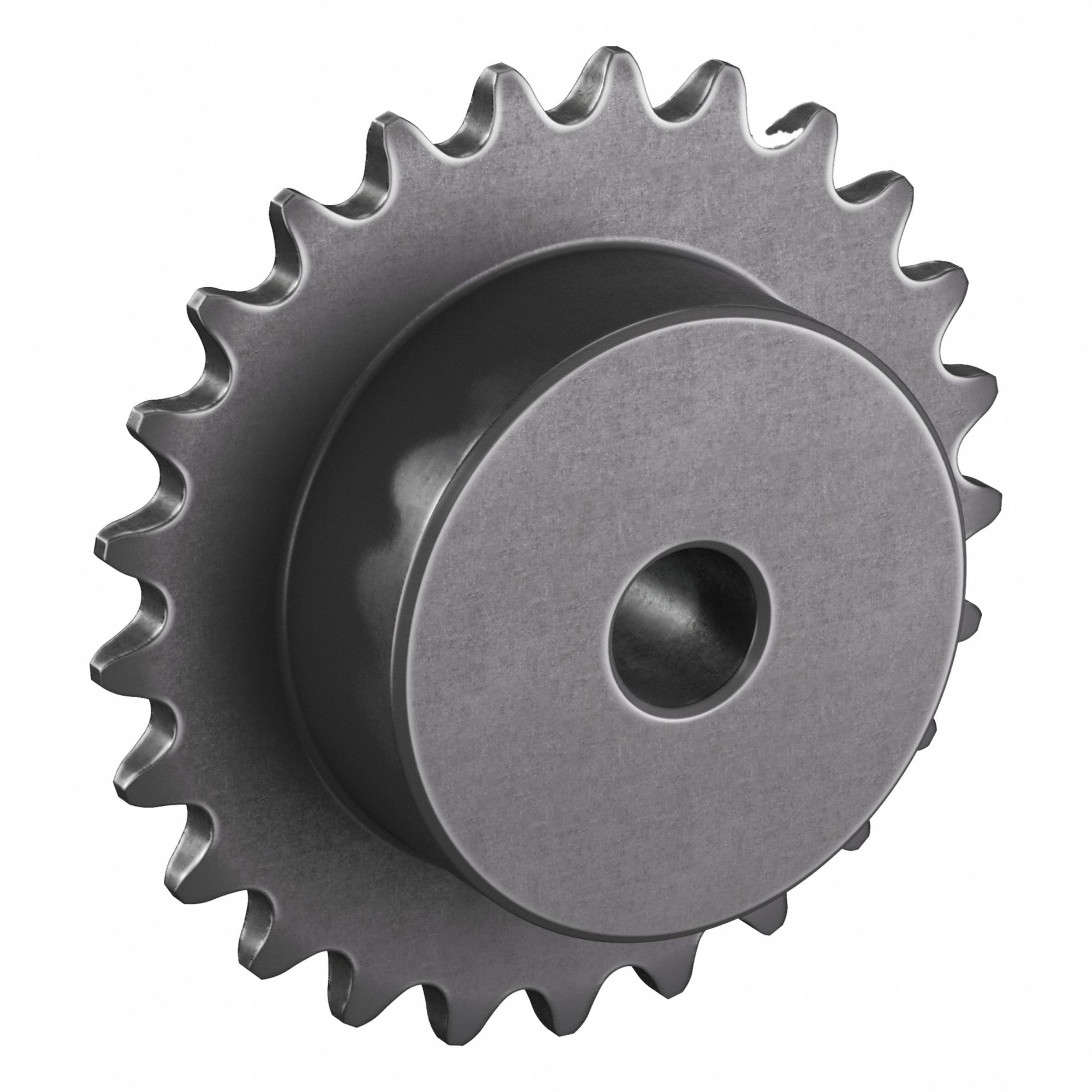 Sprocket: One-Sided Hub, For Single Strands, 35, 25 Teeth, 2.992 in Pitch Dia, Steel