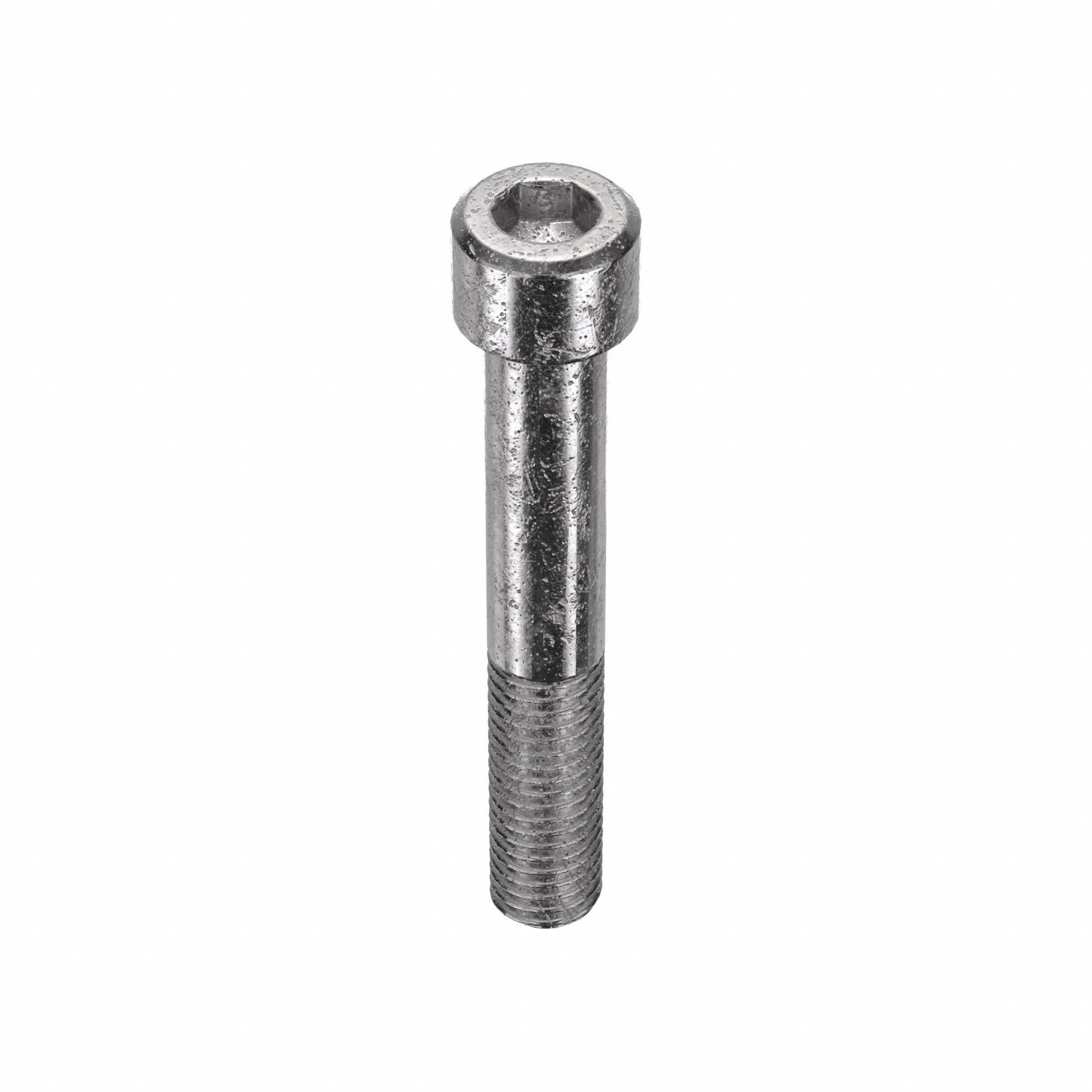 Socket Head Cap Screw: 1/2"-13 Thread Size, 3 1/4 in Lg, Std, Plain, Stainless Steel, 18-8, 5 PK