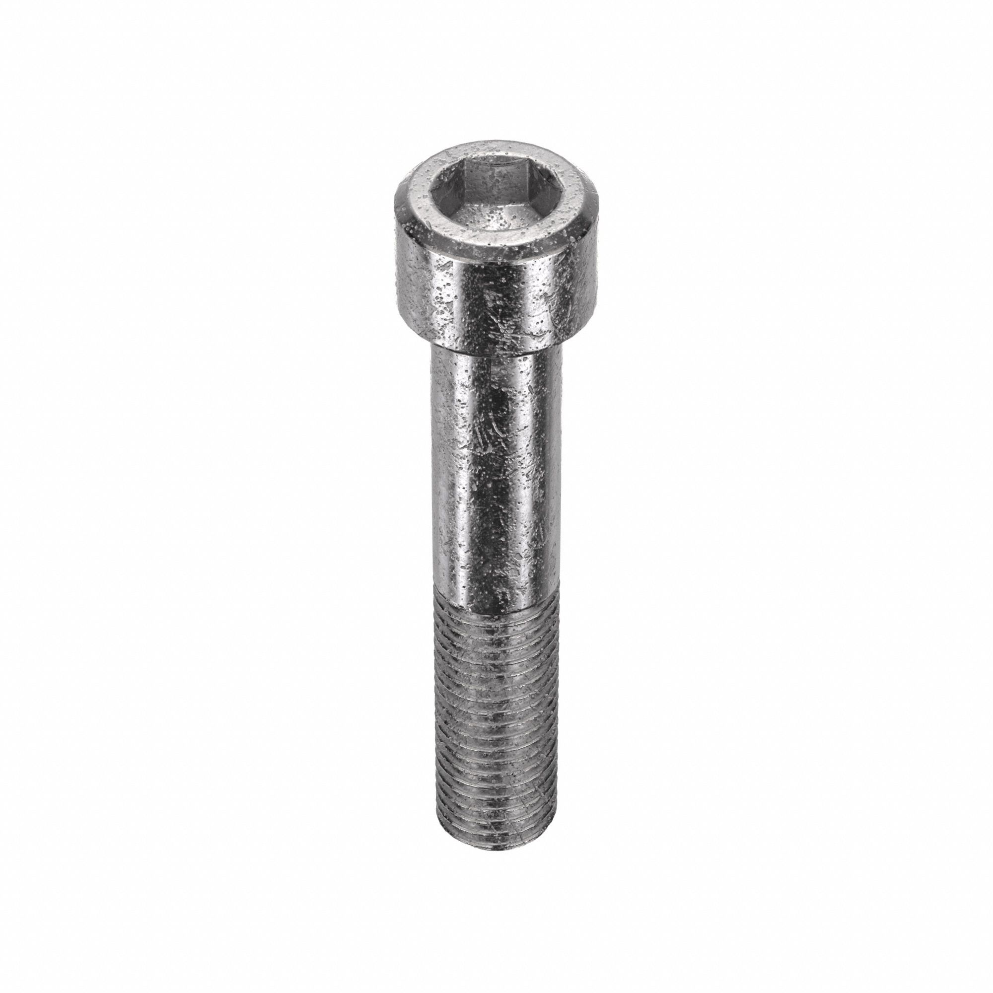 Socket Head Cap Screw: 3/4"-10 Thread Size, 4 in Lg, Std, Plain, Stainless Steel, 18-8, 5 PK