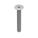 SOCKET FLAT HEAD SCREW, #6-32 THREAD, 1 IN L, FLAT, PLAIN FINISH, 18-8 STAINLESS STEEL, 100 PK
