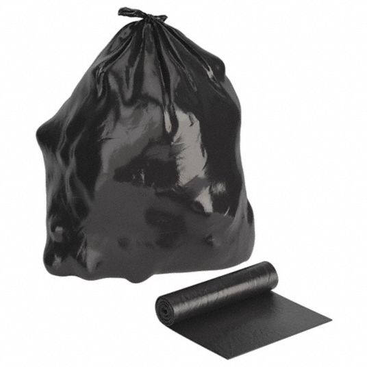 Wholesale Cheap 55 Gallon Heavy Duty Trash Bag Custom Logo HDPE