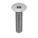 VIS À TÊTE PLATE À DOUILLE, #10-32, ¾PO L, PLATE, ORDINAIRE, 18-8INOX, 100PQ