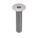 VIS À TÊTE PLATE À DOUILLE, #10-32, ⅞PO L, PLATE, ORDINAIRE, 18-8INOX, 100PQ