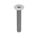 VIS À TÊTE PLATE À DOUILLE, #10-32, 1¼PO L, PLATE, ORDINAIRE, 18-8INOX, 100PQ