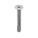VIS À TÊTE PLATE À DOUILLE, #10-32, 1½PO L, PLATE, ORDINAIRE, 18-8INOX, 100PQ
