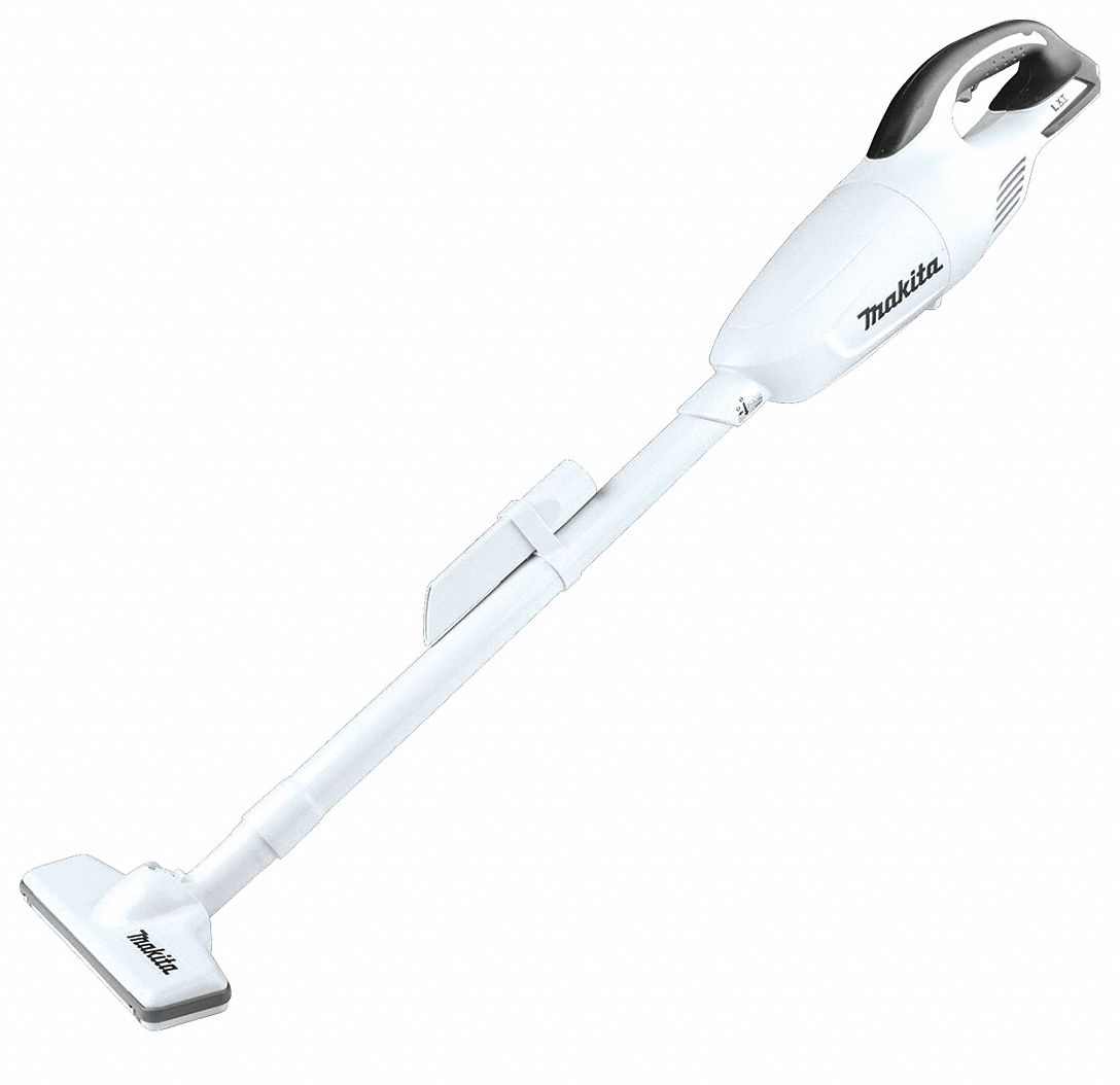 MAKITA Cordless Upright Vacuum 8 1/2 in Cleaning Path Wd, 2.7 lb Wt