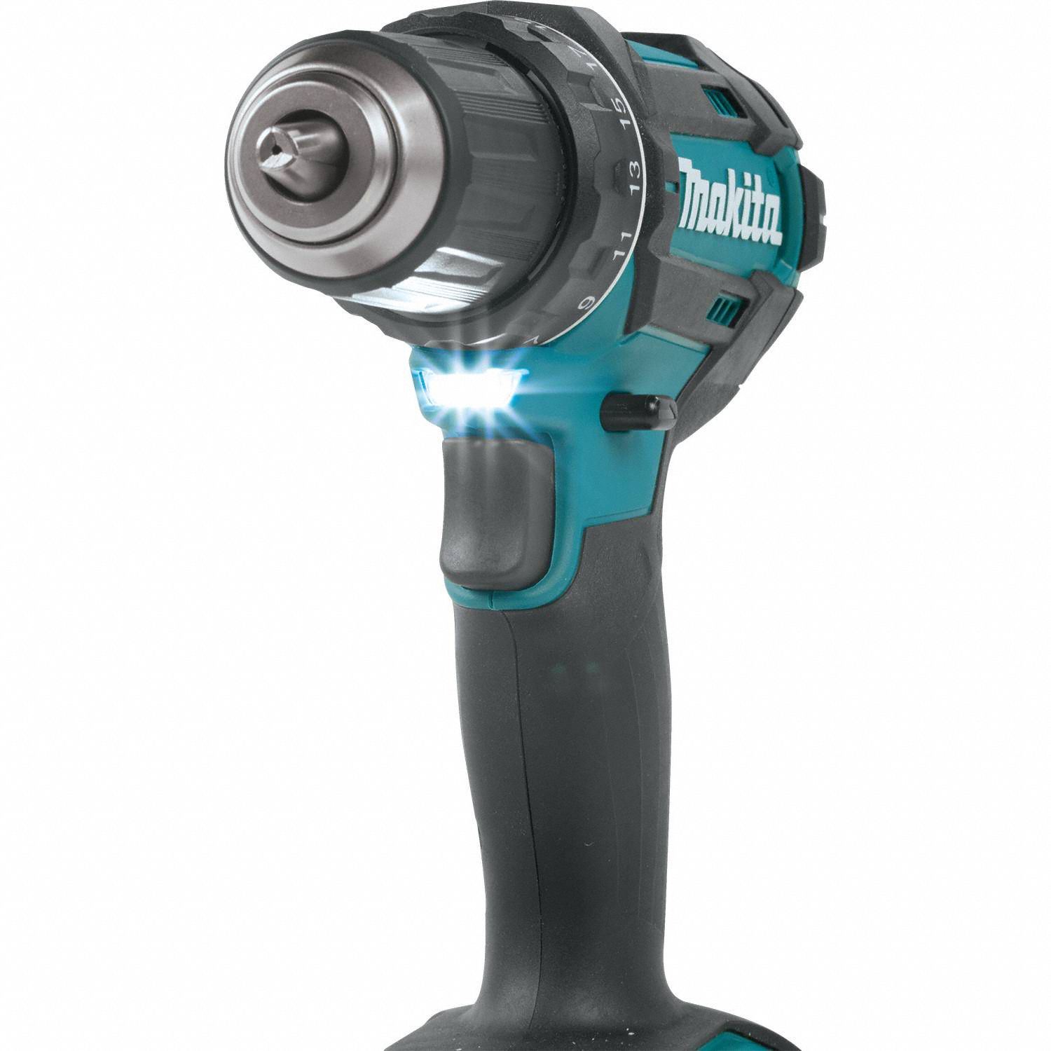 MAKITA Drill, Cordless, 0 inlb to 480 inlb, 1/2 in Chuck Size 5WFP8