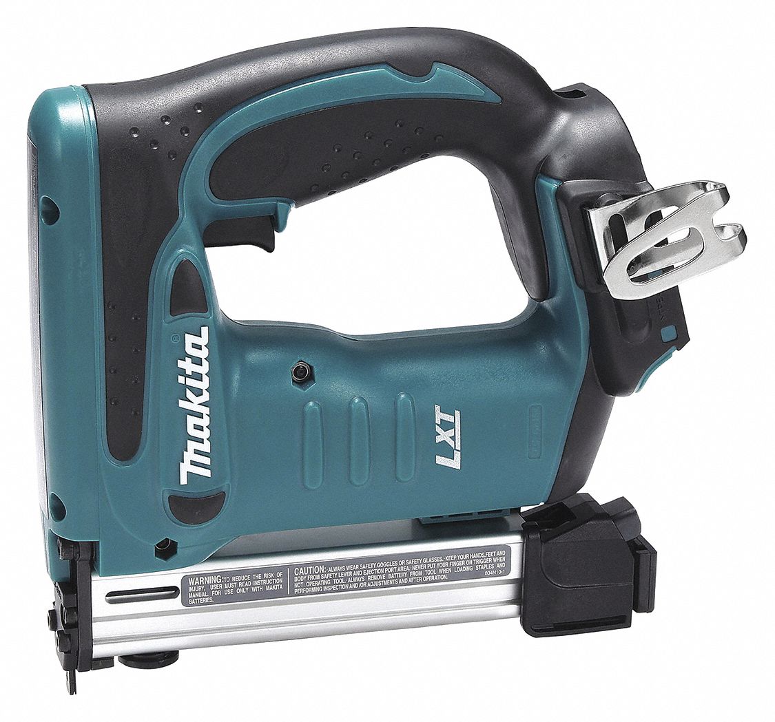 MAKITA Cordless Stapler, Voltage 18.0 Li-Ion, Bare Tool, 3/8