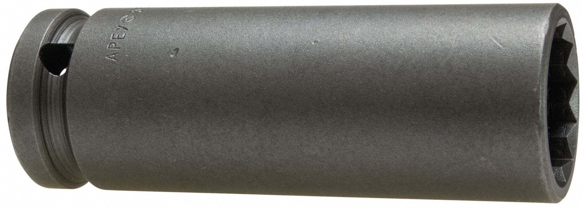 POWER SOCKET,1/4IN DR,5/16IN,1IN L