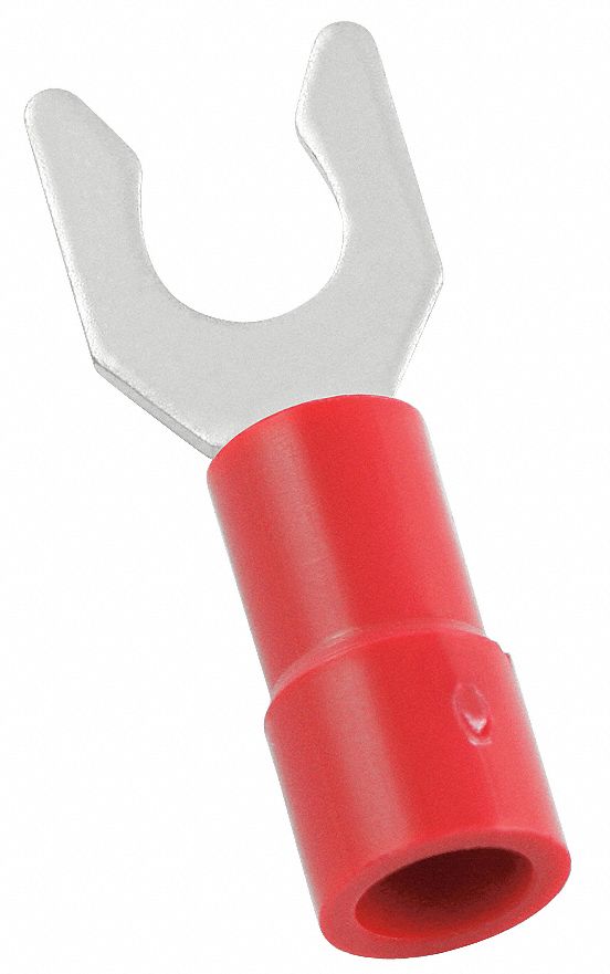 POWER FIRST Fork Terminal, Locking Terminal Type, Crimp Connection Type