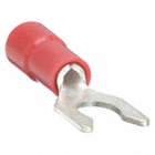 FORK TERMINAL,RED,22 TO 16 AWG,PK100