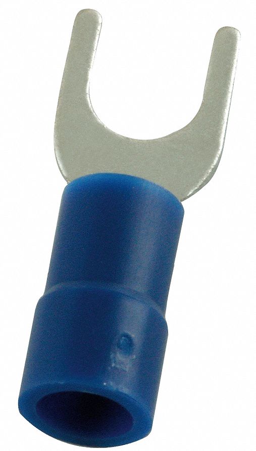 POWER FIRST Fork Terminal, Standard Terminal Type, Crimp Connection