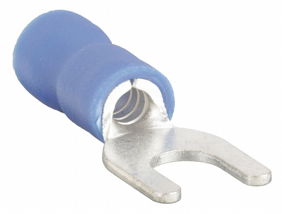 COSSE FOURCHE,BLEU,16 - 14 AWG,PQ100