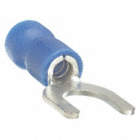 FORK TERMINAL,BLUE,16 TO 14 AWG,PK100