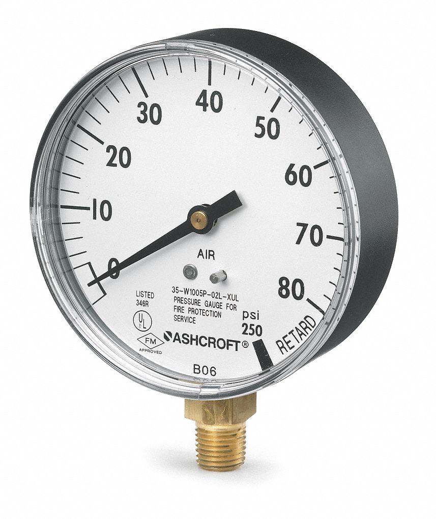 Fire Sprinkler System Gauges