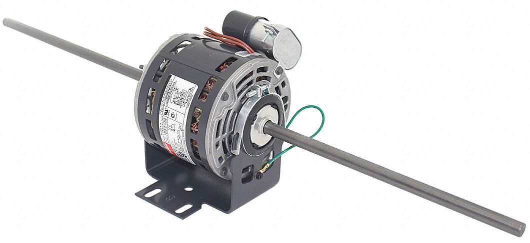 ROOM AIR CONDITIONER MOTOR, PERMANENT SPLIT CAPACITOR, OPEN AIR-OVER, 1050 RPM