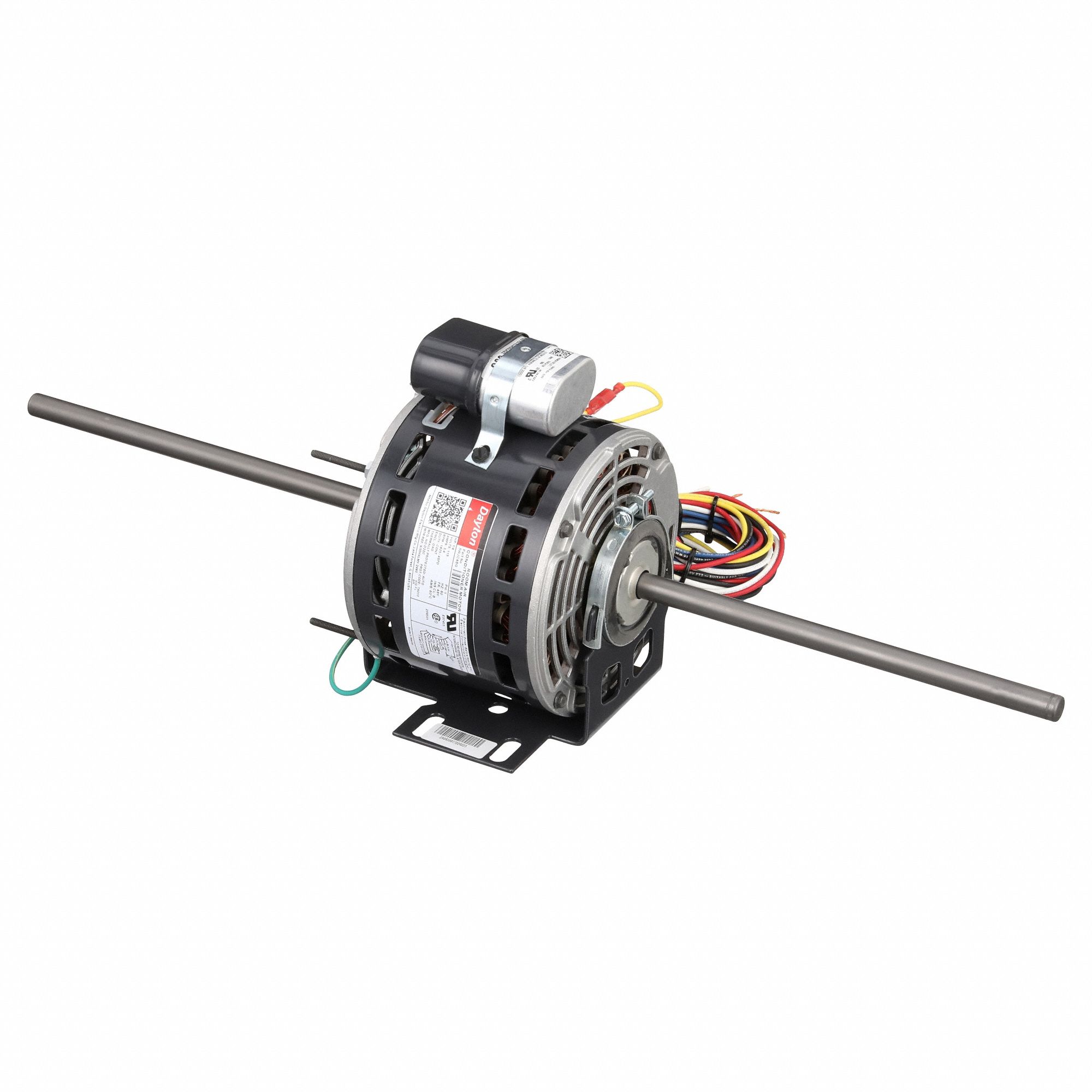 ROOM AIR CONDITIONER MOTOR, PERMANENT SPLIT CAPACITOR, OPEN AIR-OVER, 1625 RPM