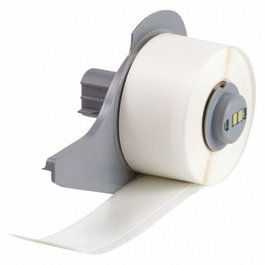 Vinyl, Black on White, Continuous Label Roll Cartridge - 5WLE0|M71C ...