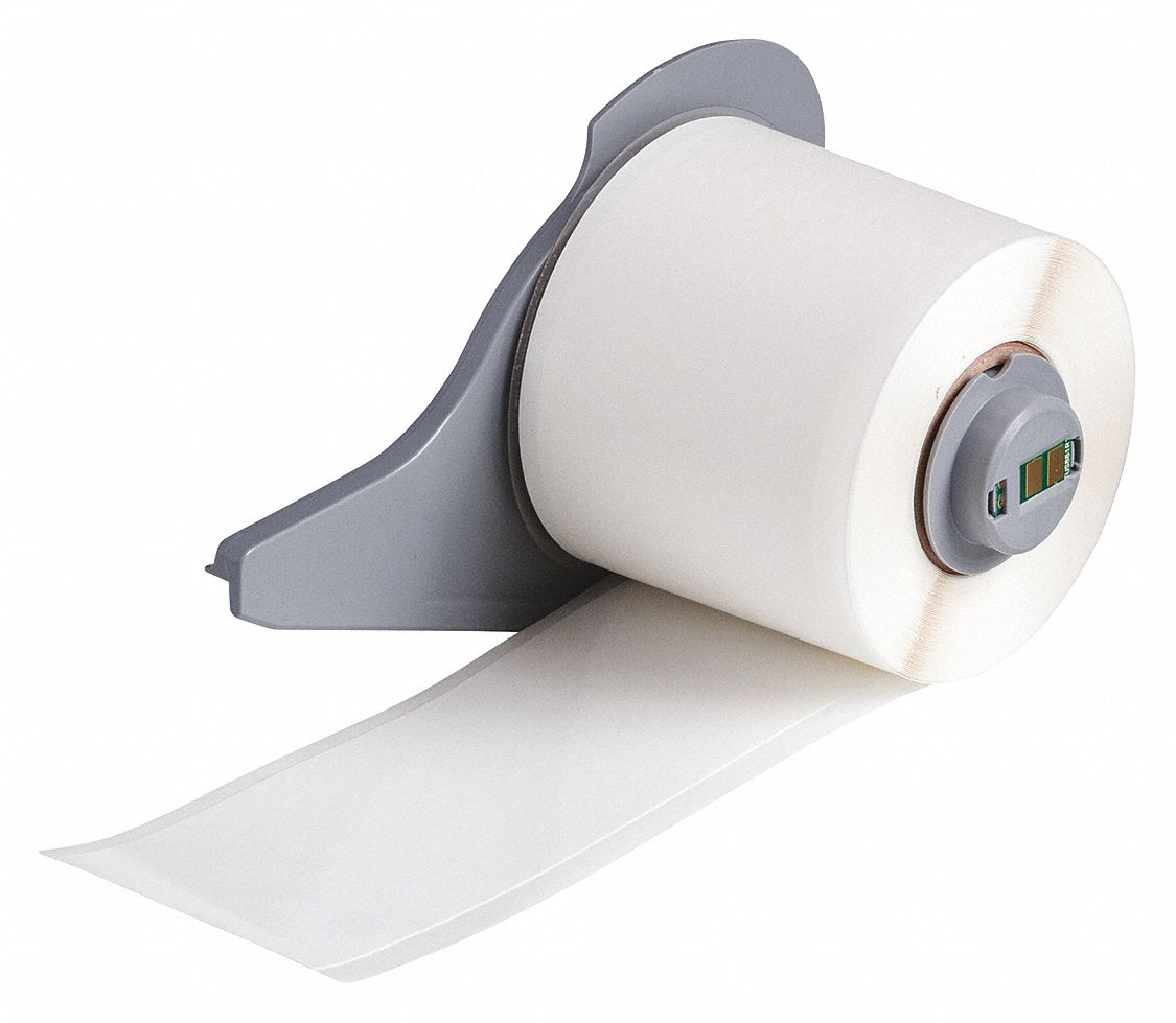 Vinyl, Black on White, Continuous Label Roll Cartridge - 5WLE1|M71C ...