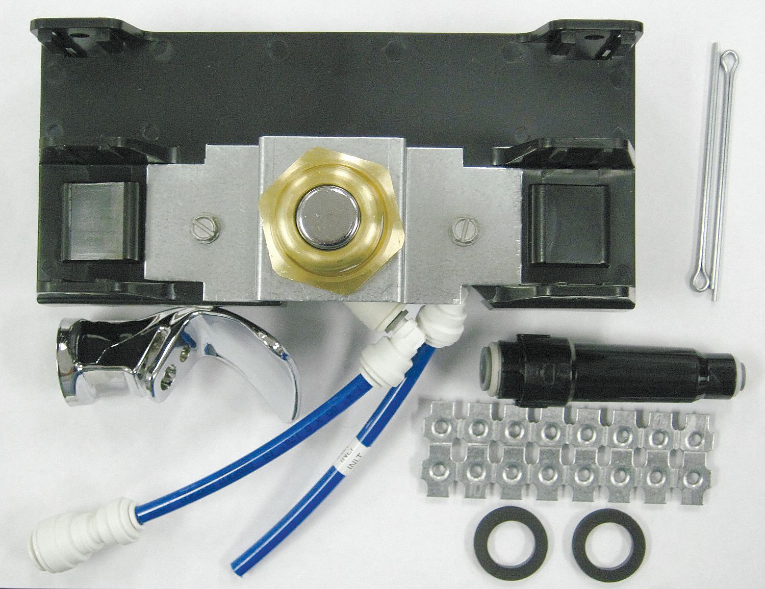 Push Bottom Assembly H 5 in L 8 in