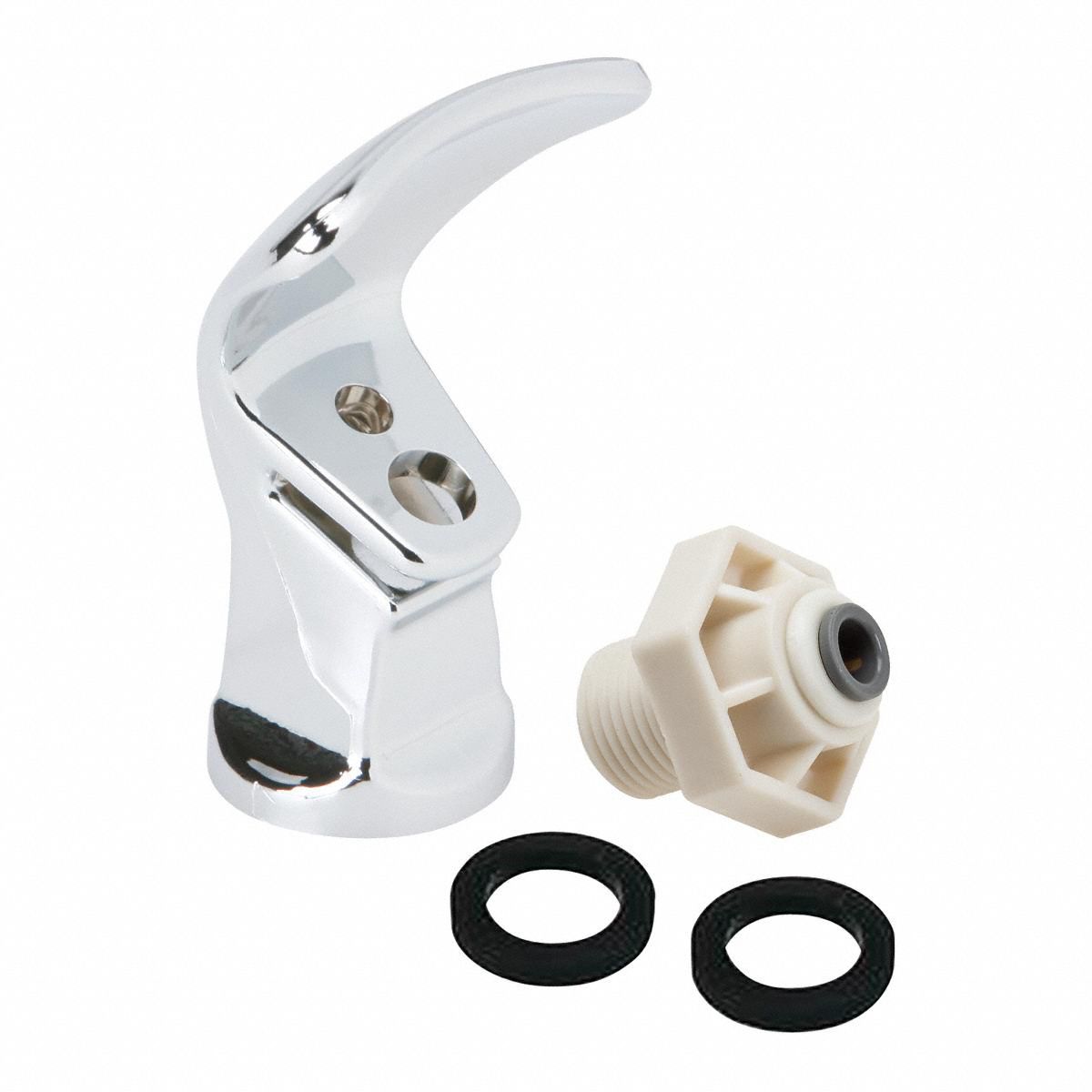 HALSEY TAYLOR 98533C Chrome Bubbler Kit, Pipe 3/8 in, Silver 5WMU7