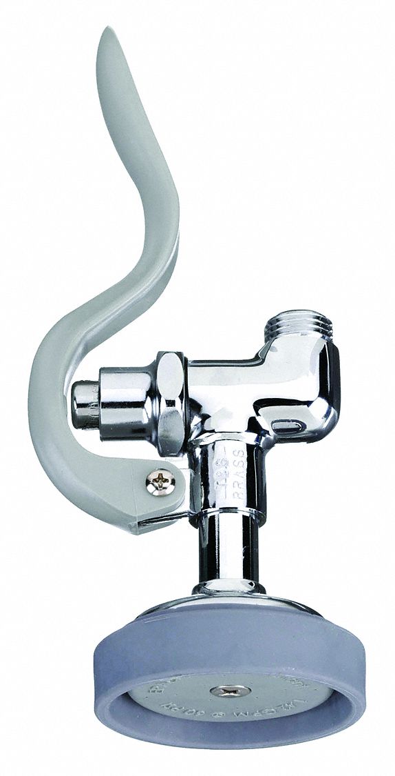 SPRAY VALVE, PRE-RINSE: FITS T&S BRASS BRAND, MALE UN CONNECTION, ¾ IN CONNECTION SIZE, CHROME