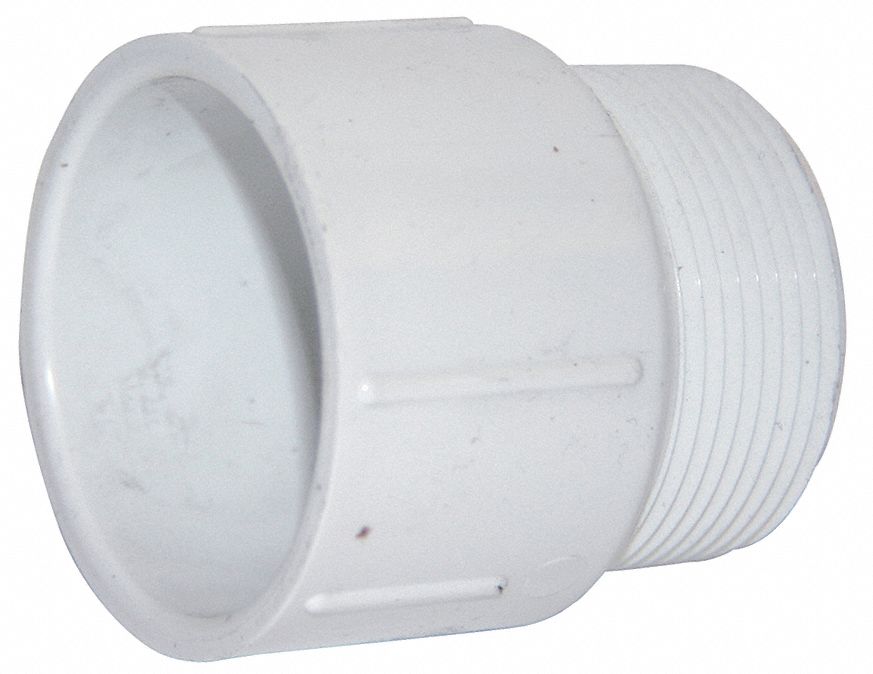 1 1/2 in Fitting Pipe Size, Schedule 40, Adapter - 5WPK7|436-015 - Grainger