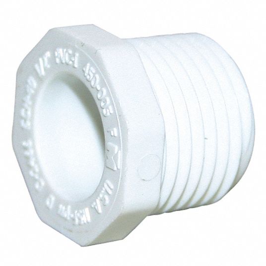 3/4 in Fitting Pipe Size, Schedule 40, Hex Head Plug - 5WPY1|450-007 ...