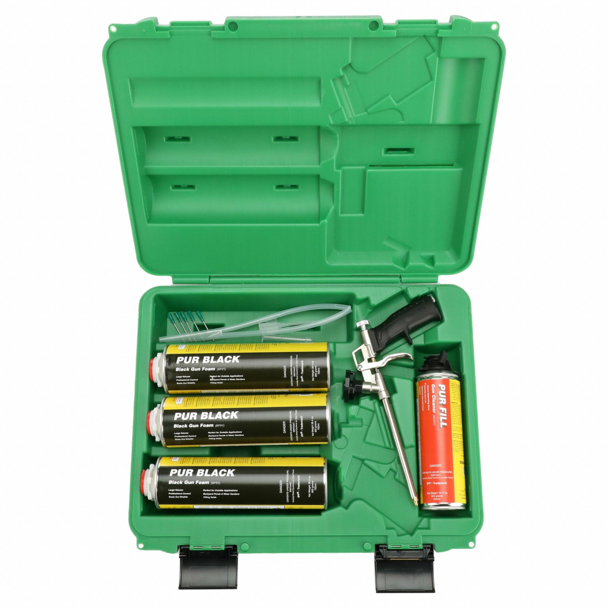 TODOL, Black, R6, Insulating Spray Foam Sealant Kit 5WRE0SPS02