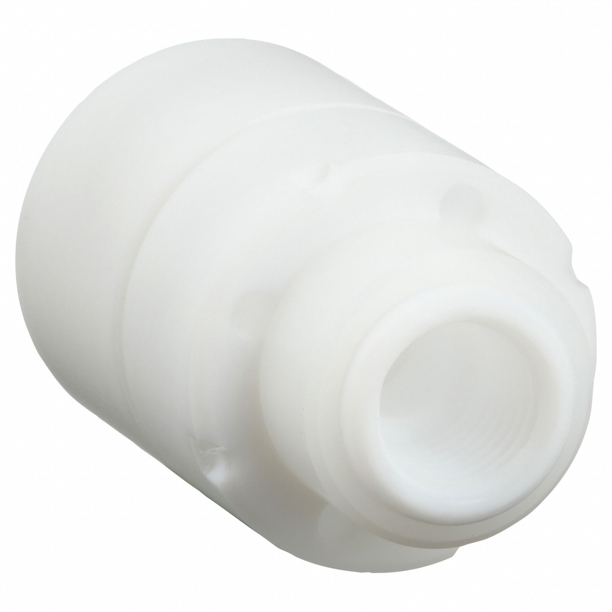 Check Valve: 1/4 in Pipe Size, FNPT x FNPT, PTFE, For Corrosives Media, Female, NPT, NPT