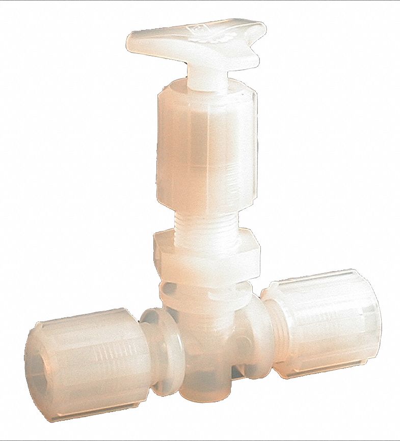 PARKER Needle Valve, Straight, 1/4 In., Flare 5WRK6MV13104 Grainger