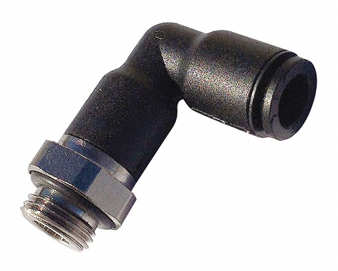 RACCORD COUDE 4MM X 10-32 UNF