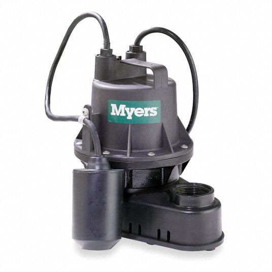 MYERS Pump, Sump, 1/4 HP - 5WT50|SP25A1 - Grainger