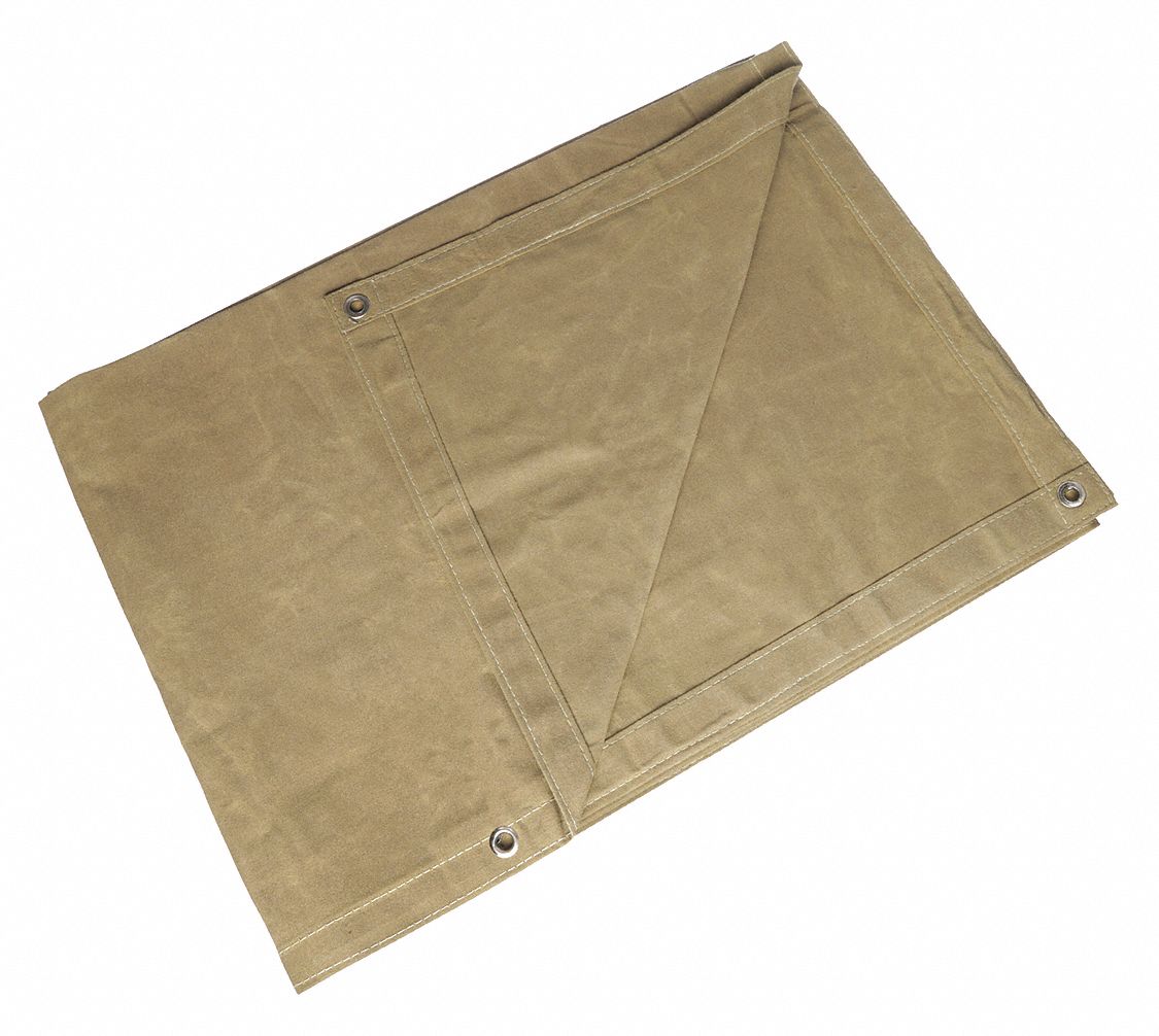 TARP,STANDARD DUTY,CANVAS,8 X 16FT