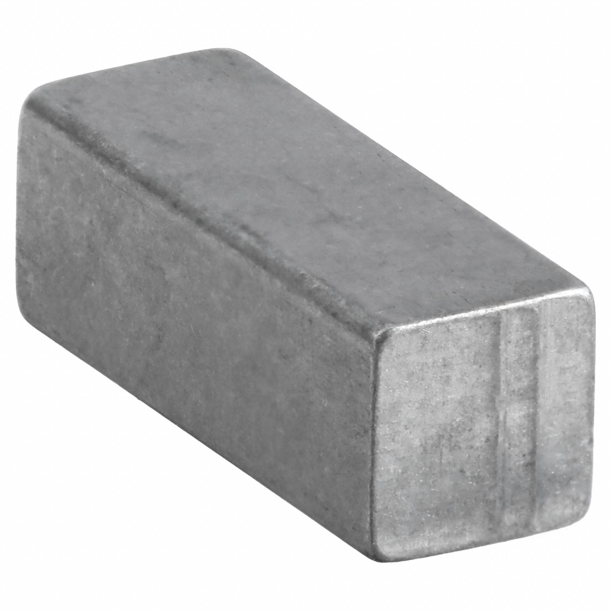 Machine Key, 14mm L, Square, 5mm H, PK25: Metric, Straight, Undersized, Undersized Machine Key, 25 PK