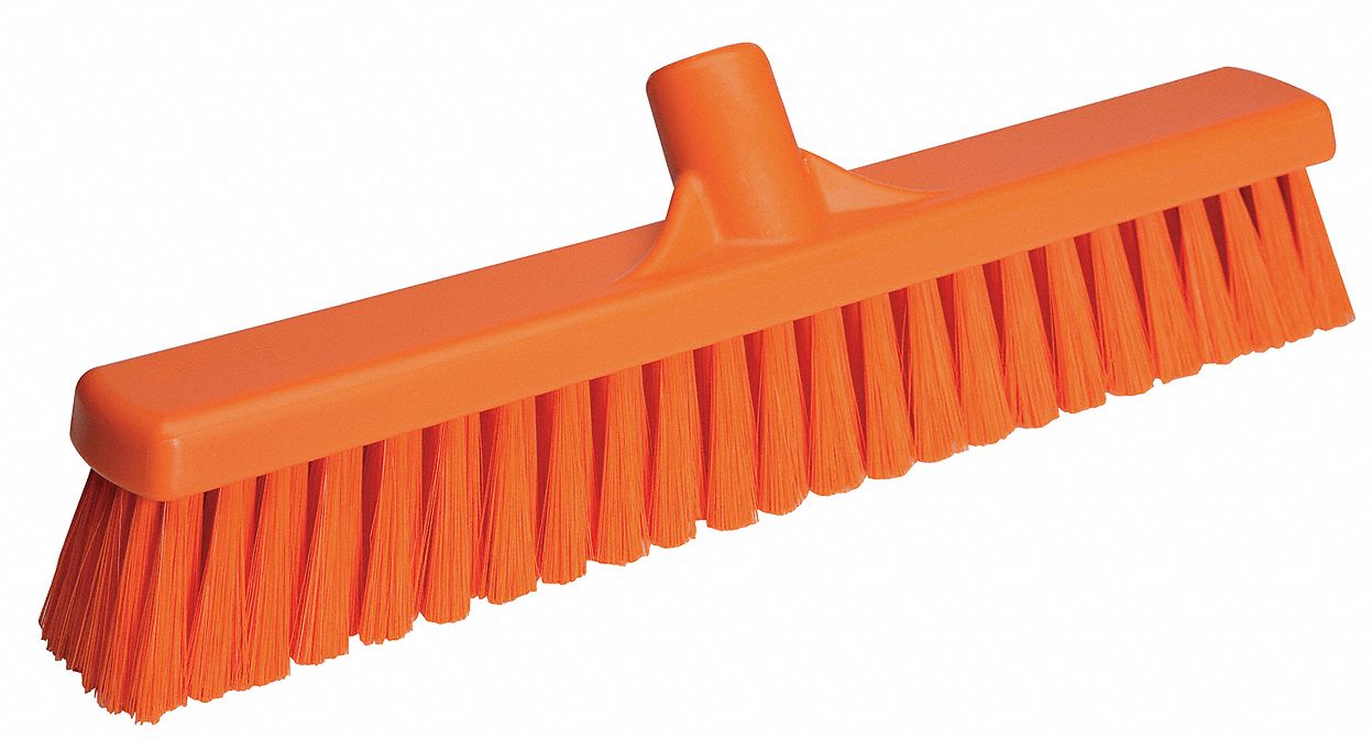 FLOOR BROOM W/ MEDIUM BRISTLES OR