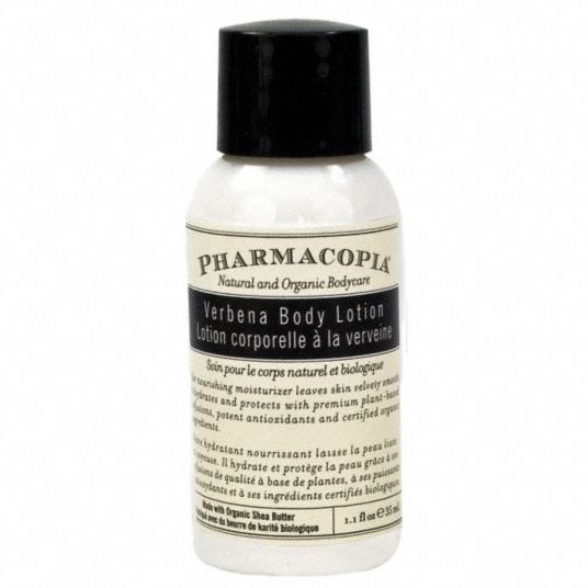 PHARMACOPIA Pharmacopia Body Lotion, Verbena Fragrance, 1.25 oz Liquid