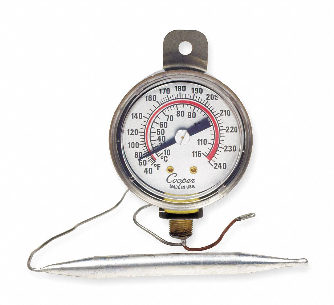 Analog Panel Mount Thermometer Grainger