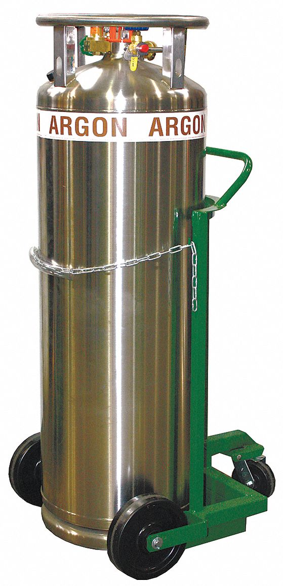 SAFTCART, 1,000 lb Load Capacity, 1, ThreeWheel Vertical Liquid Gas