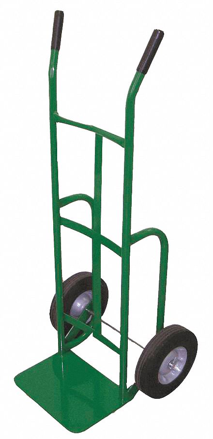 STANDARD STEEL GENERAL PURPOSE HAND TRUCK, 400 LB LOAD CAPACITY, 14 IN X 10 IN, DUAL