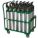 FOUR-WHEEL VERTICAL MEDICAL CYLINDER CART, 2,400 LB LOAD CAPACITY, VERTICAL