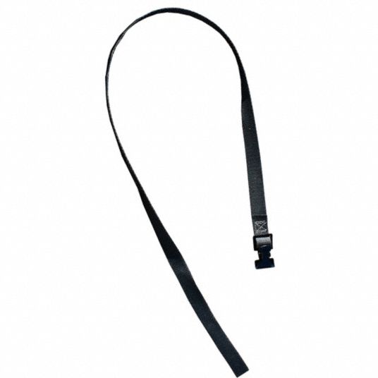 SAFTCART Cargo Strap HighTensile Strength Nylon, Black 5WXJ2STP42