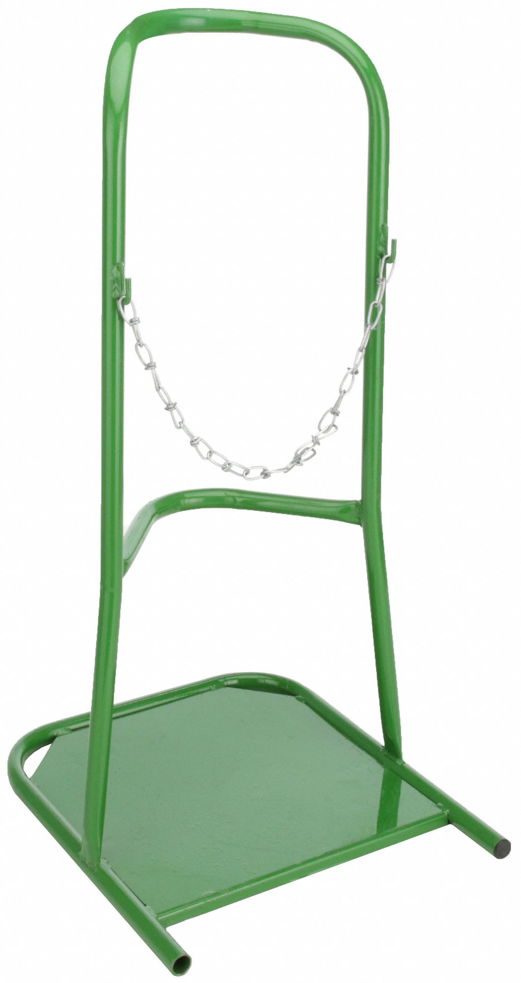 Single Cylinder Stand: 1 Cylinder, For 9 1/2 in to 9 1/2 in Dia, Chain