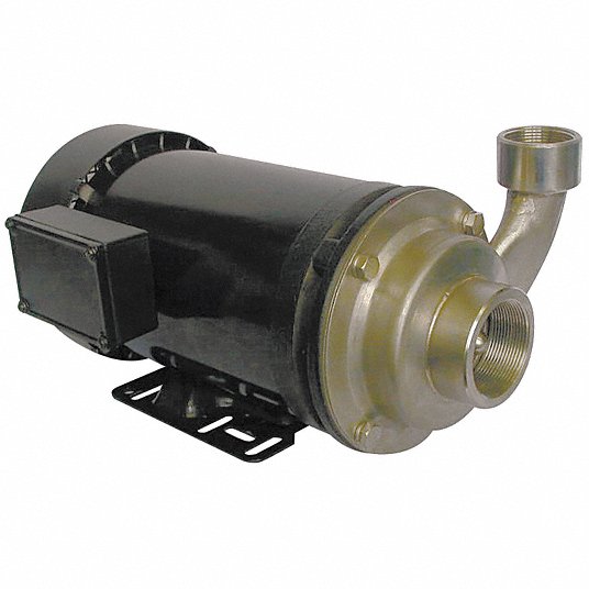 316 Stainless Steel Housing Material 2 HP Centrifugal Pump 208-230/460 Voltage 3 Phase 