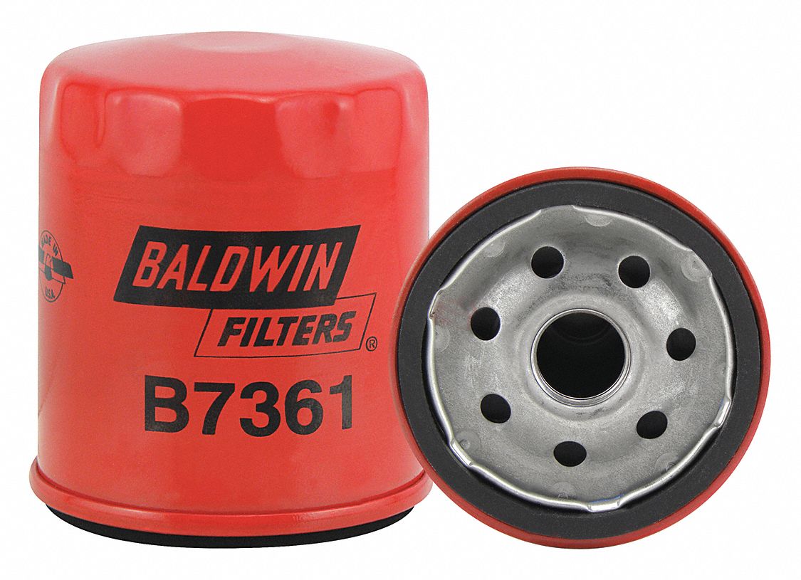 BALDWIN FILTERS, 3/4" Thread Size Automotive Filters, 3 17/32 in Lg