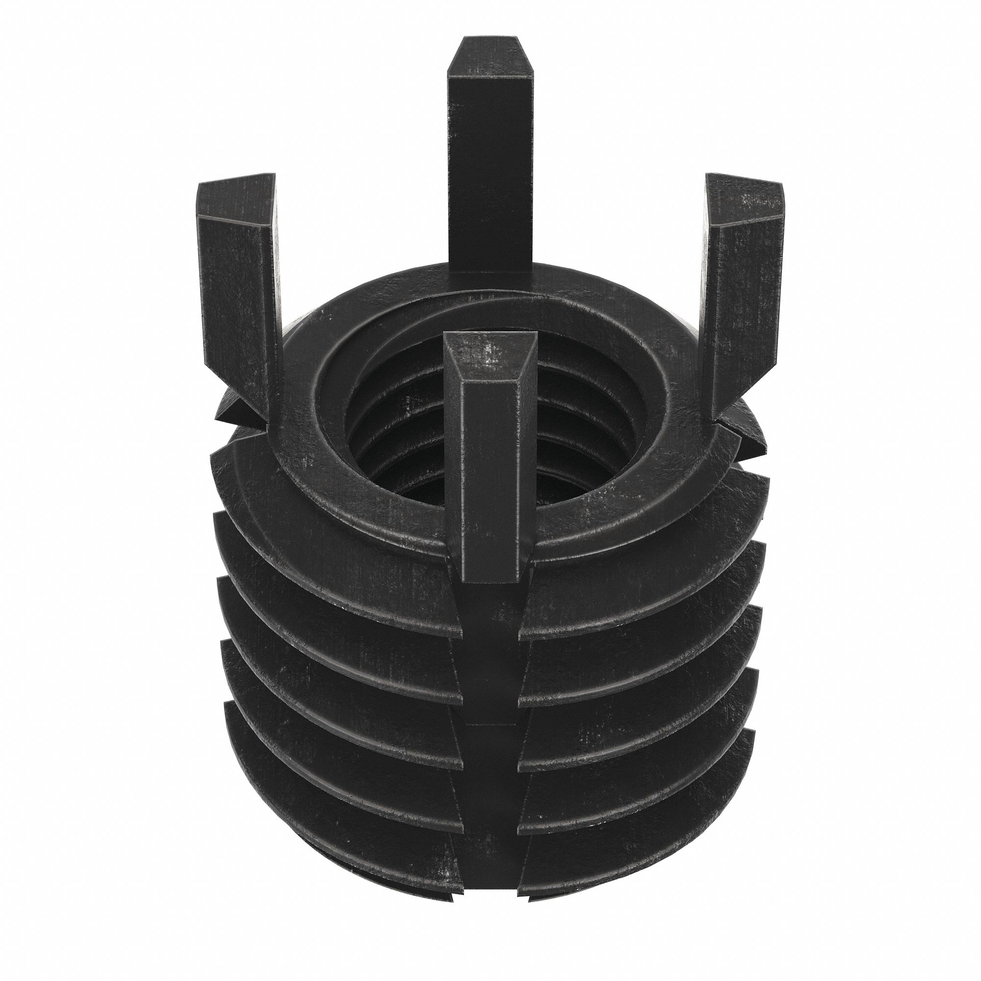 KEY LOCKING THREAD INSERT, HEAVY WALL, 4 KEYS, 5/16"-24 INT THREAD, ½"-13 EXT THREAD